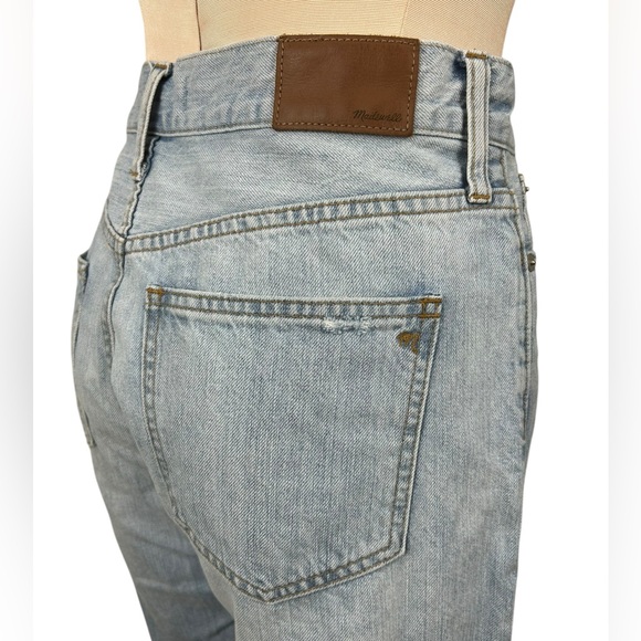 Madewell The Perfect Vintage Straight Jean Light Wash Size 29 - Picture 9 of 15